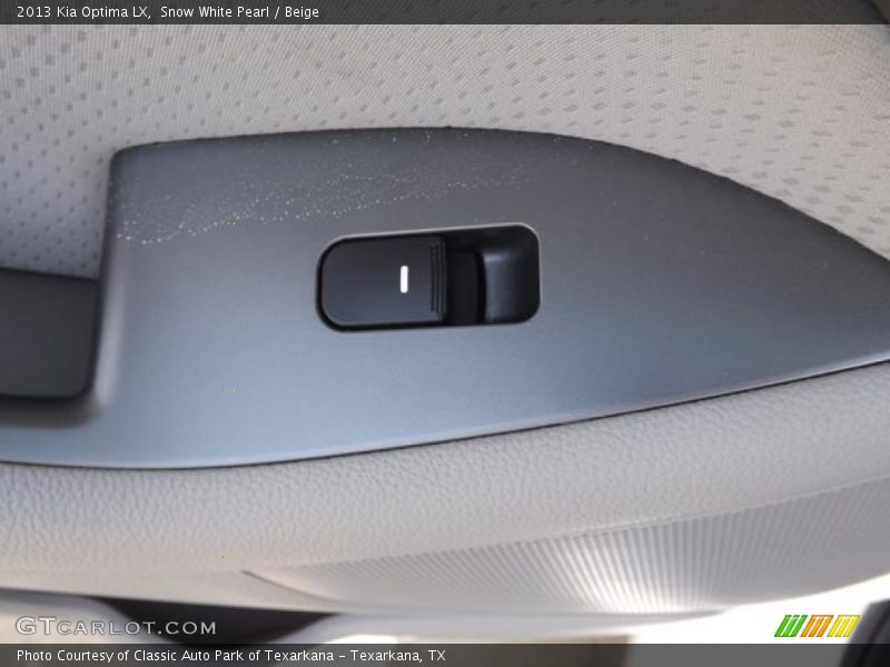 Snow White Pearl / Beige 2013 Kia Optima LX