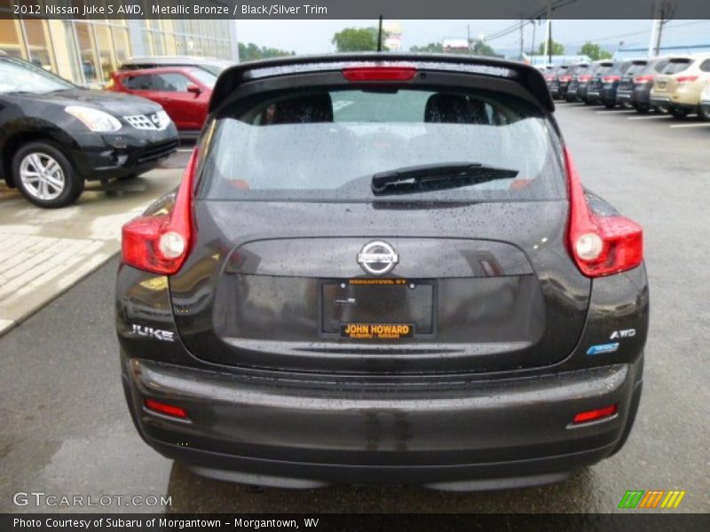 Metallic Bronze / Black/Silver Trim 2012 Nissan Juke S AWD