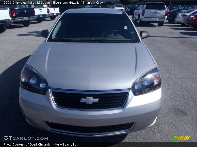 Silverstone Metallic / Titanium Gray 2006 Chevrolet Malibu LS Sedan