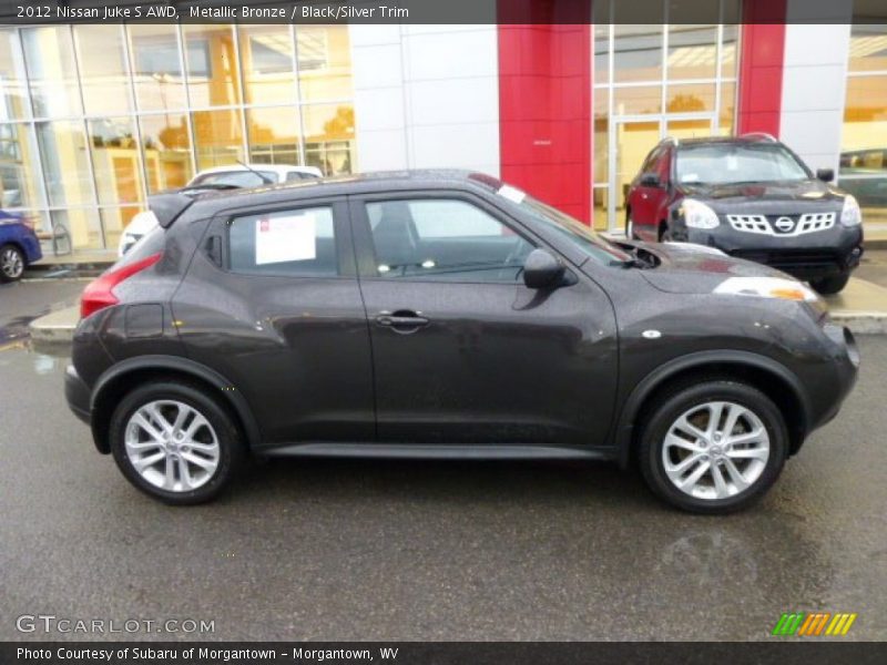 Metallic Bronze / Black/Silver Trim 2012 Nissan Juke S AWD