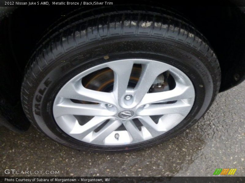 Metallic Bronze / Black/Silver Trim 2012 Nissan Juke S AWD