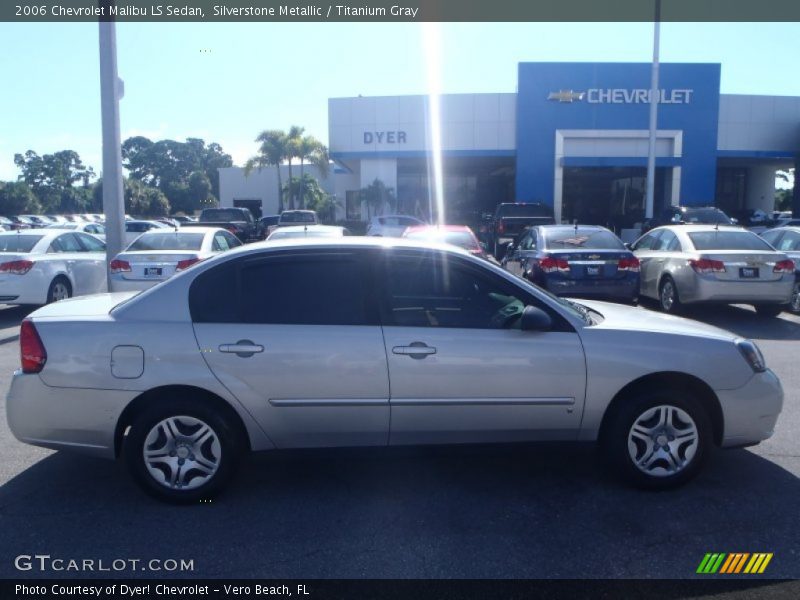 Silverstone Metallic / Titanium Gray 2006 Chevrolet Malibu LS Sedan