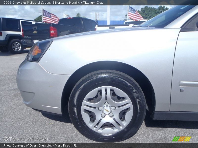Silverstone Metallic / Titanium Gray 2006 Chevrolet Malibu LS Sedan