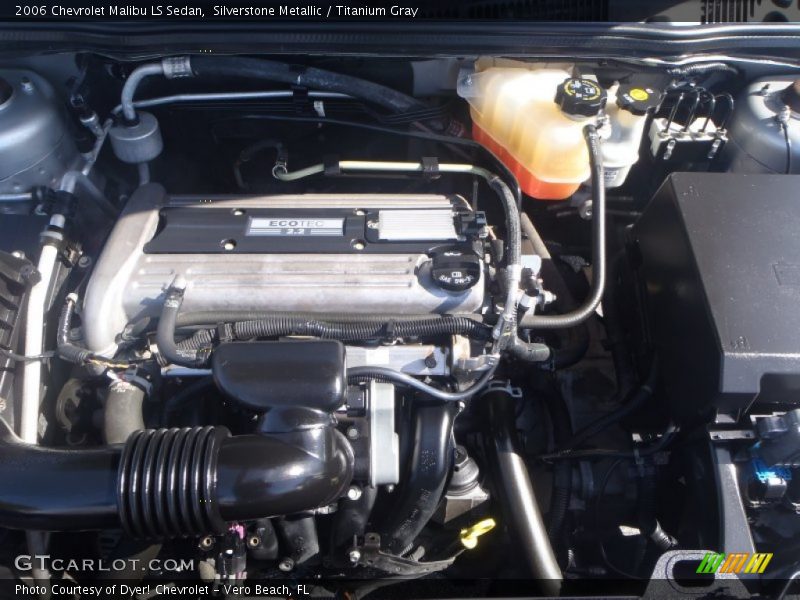 Silverstone Metallic / Titanium Gray 2006 Chevrolet Malibu LS Sedan