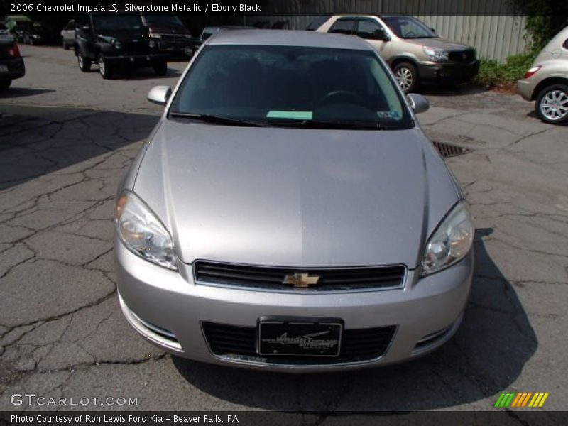 Silverstone Metallic / Ebony Black 2006 Chevrolet Impala LS