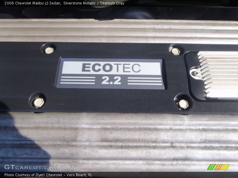Silverstone Metallic / Titanium Gray 2006 Chevrolet Malibu LS Sedan