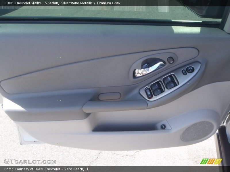 Silverstone Metallic / Titanium Gray 2006 Chevrolet Malibu LS Sedan