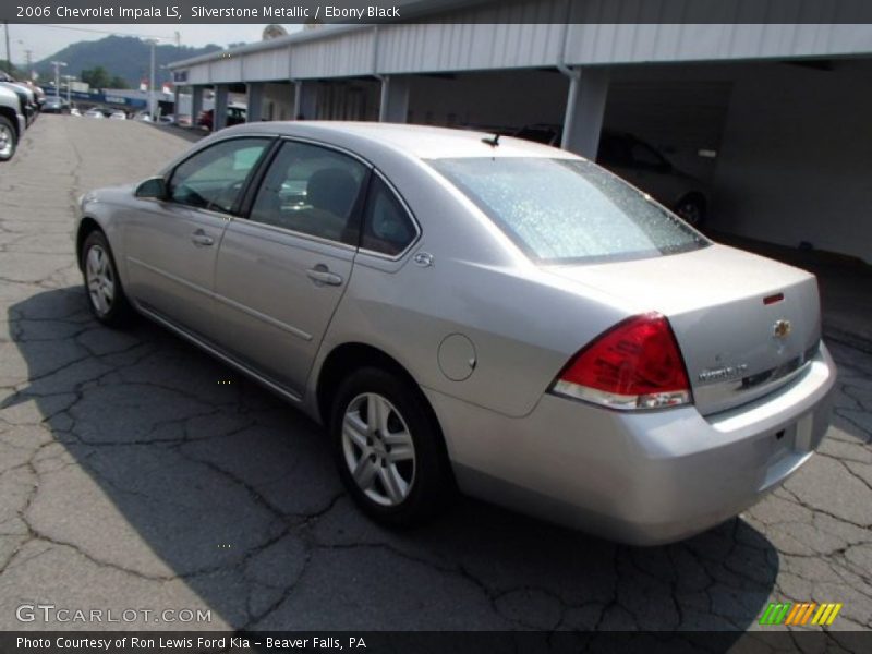 Silverstone Metallic / Ebony Black 2006 Chevrolet Impala LS