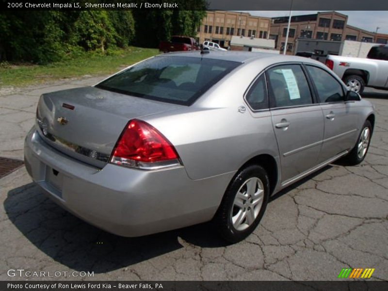 Silverstone Metallic / Ebony Black 2006 Chevrolet Impala LS
