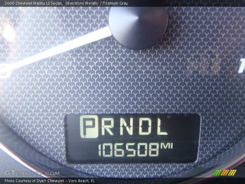 Silverstone Metallic / Titanium Gray 2006 Chevrolet Malibu LS Sedan