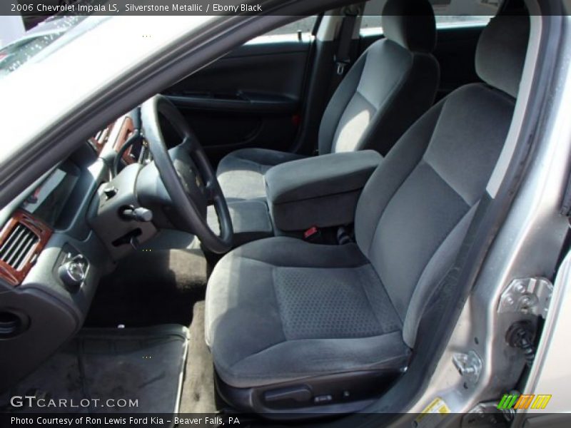 Silverstone Metallic / Ebony Black 2006 Chevrolet Impala LS