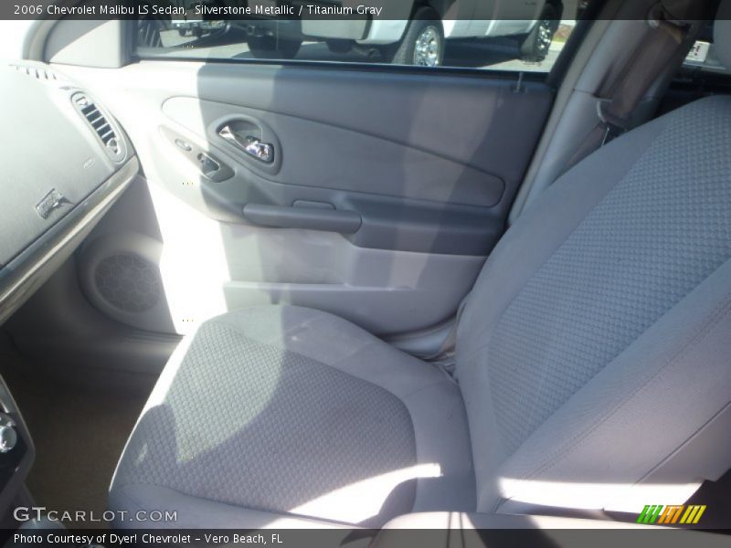 Silverstone Metallic / Titanium Gray 2006 Chevrolet Malibu LS Sedan