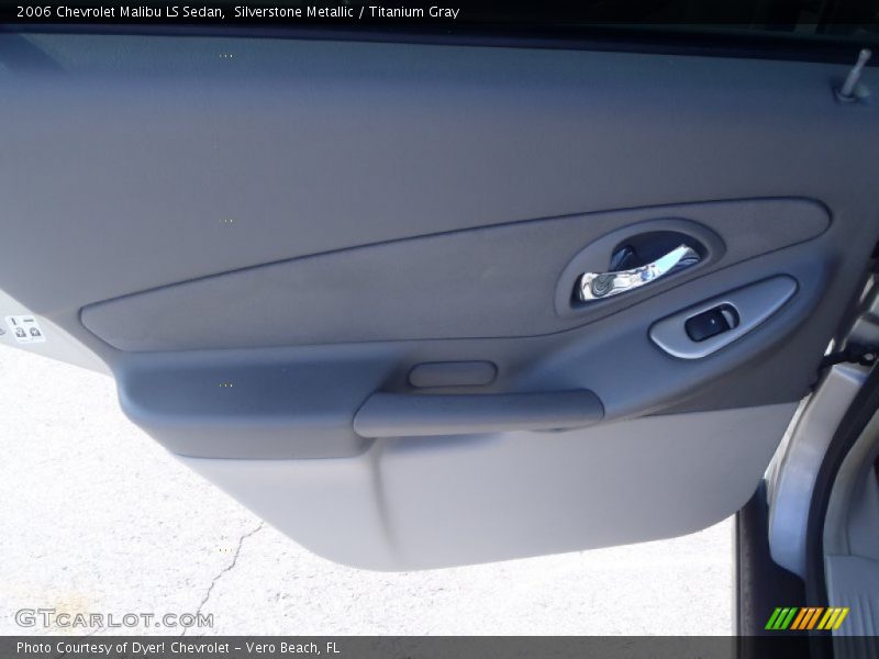 Silverstone Metallic / Titanium Gray 2006 Chevrolet Malibu LS Sedan