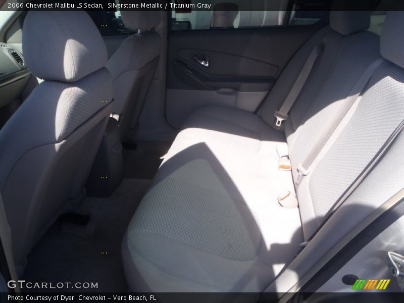 Silverstone Metallic / Titanium Gray 2006 Chevrolet Malibu LS Sedan