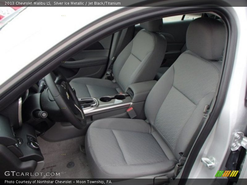 Silver Ice Metallic / Jet Black/Titanium 2013 Chevrolet Malibu LS