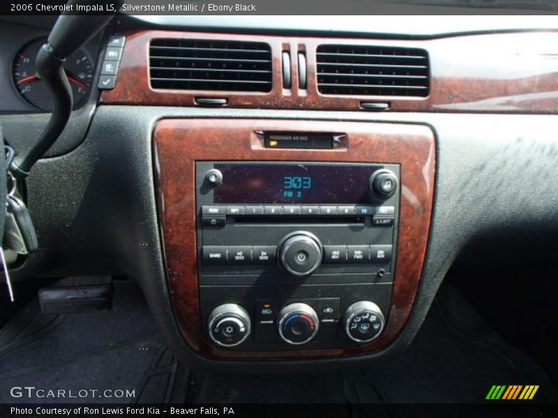 Silverstone Metallic / Ebony Black 2006 Chevrolet Impala LS