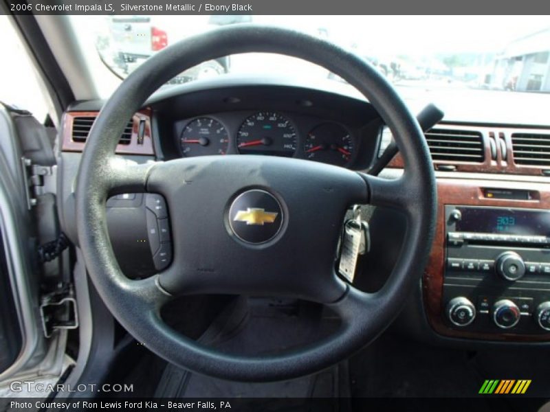Silverstone Metallic / Ebony Black 2006 Chevrolet Impala LS