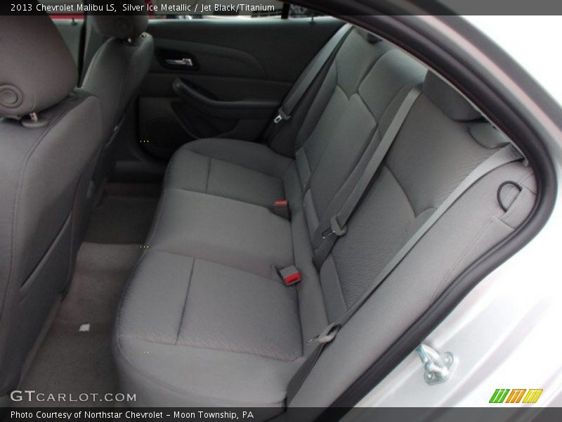 Silver Ice Metallic / Jet Black/Titanium 2013 Chevrolet Malibu LS