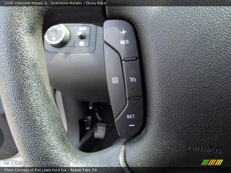 Silverstone Metallic / Ebony Black 2006 Chevrolet Impala LS