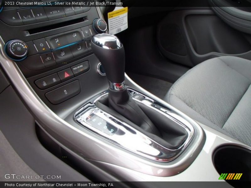 Silver Ice Metallic / Jet Black/Titanium 2013 Chevrolet Malibu LS