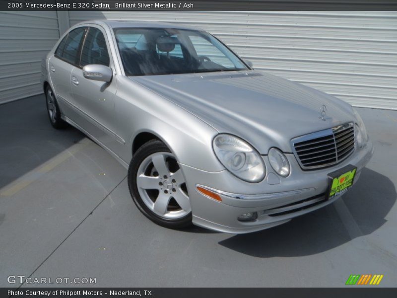 Brilliant Silver Metallic / Ash 2005 Mercedes-Benz E 320 Sedan