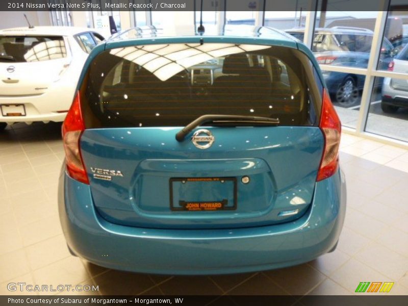 Metallic Peacock / Charcoal 2014 Nissan Versa Note S Plus
