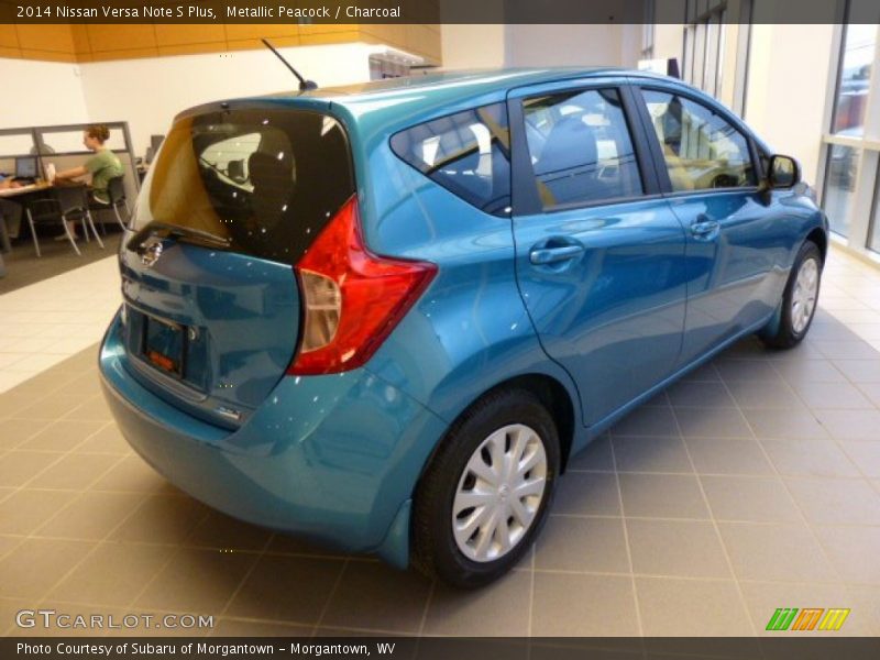 Metallic Peacock / Charcoal 2014 Nissan Versa Note S Plus
