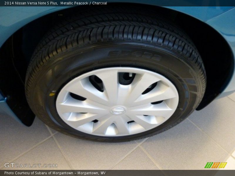 Metallic Peacock / Charcoal 2014 Nissan Versa Note S Plus