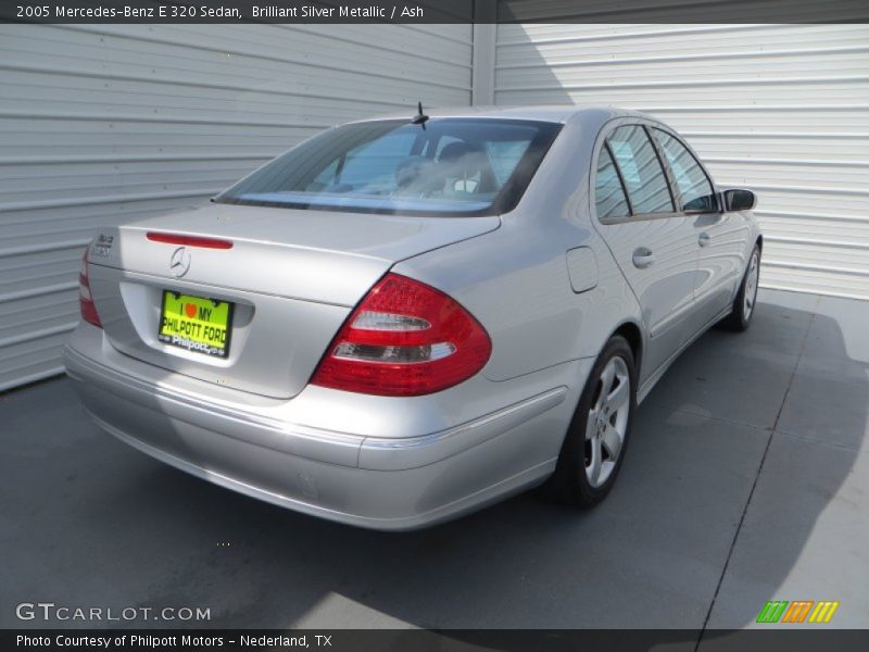 Brilliant Silver Metallic / Ash 2005 Mercedes-Benz E 320 Sedan