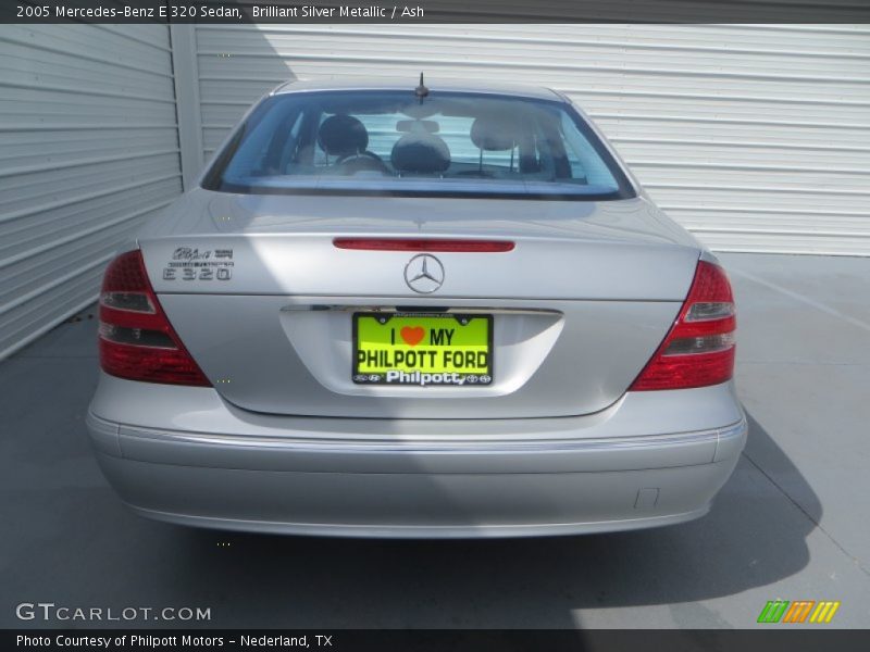 Brilliant Silver Metallic / Ash 2005 Mercedes-Benz E 320 Sedan