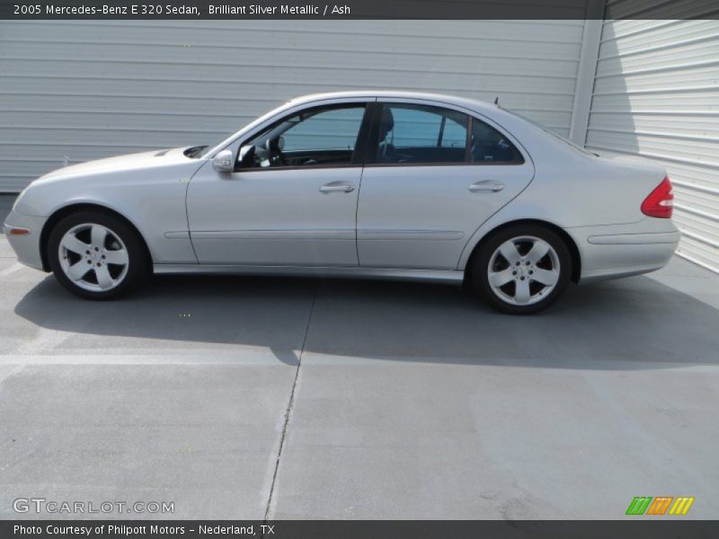 Brilliant Silver Metallic / Ash 2005 Mercedes-Benz E 320 Sedan