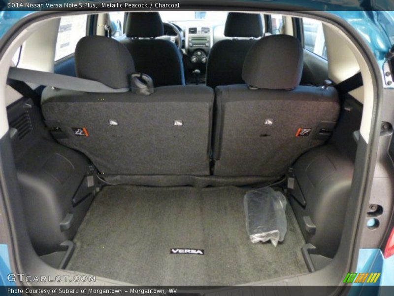 Metallic Peacock / Charcoal 2014 Nissan Versa Note S Plus