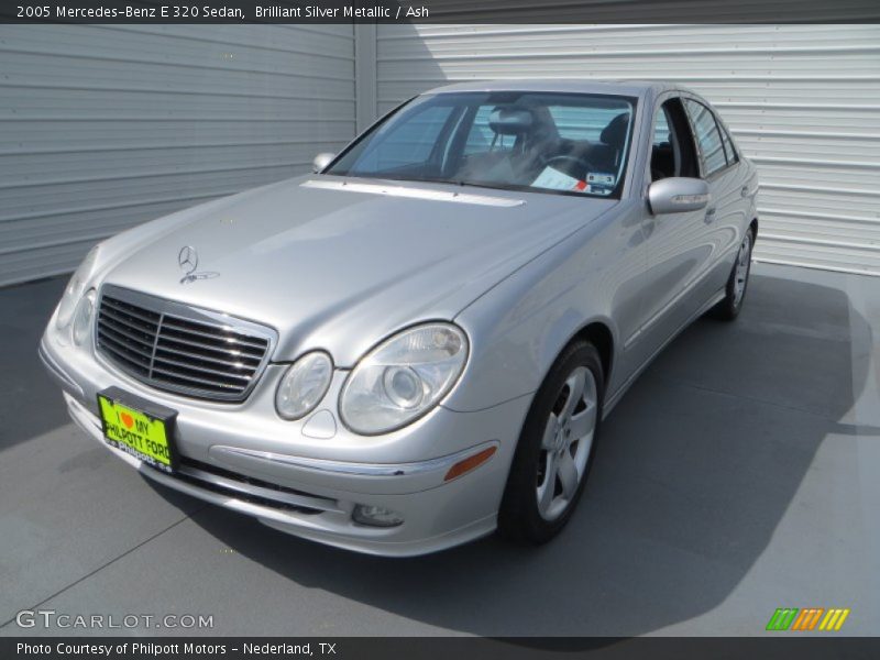 Brilliant Silver Metallic / Ash 2005 Mercedes-Benz E 320 Sedan