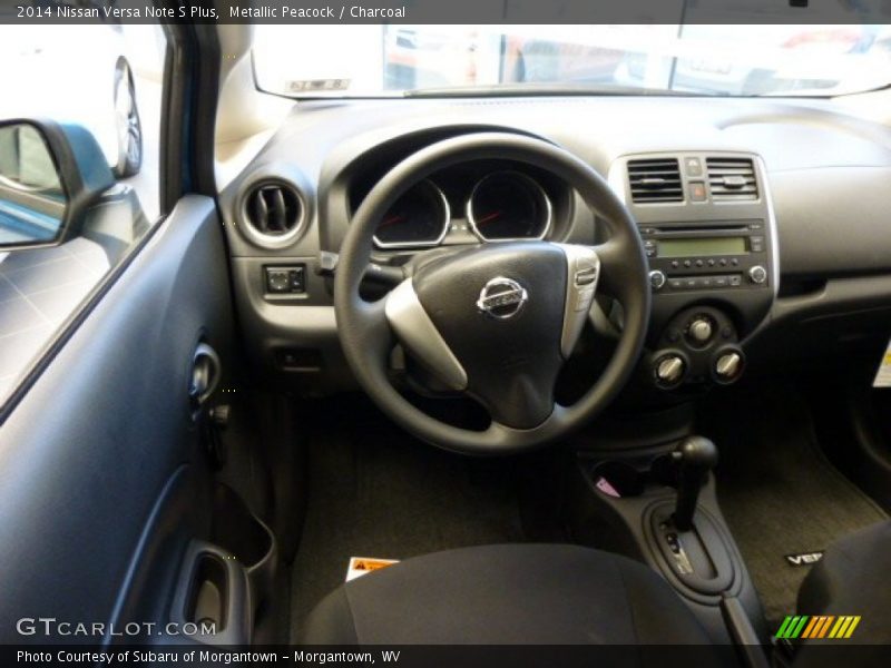 Metallic Peacock / Charcoal 2014 Nissan Versa Note S Plus
