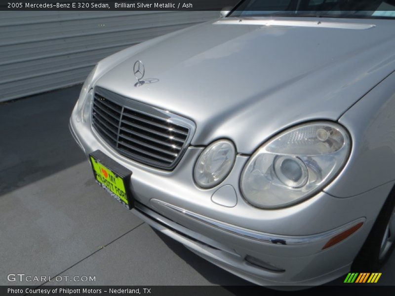 Brilliant Silver Metallic / Ash 2005 Mercedes-Benz E 320 Sedan