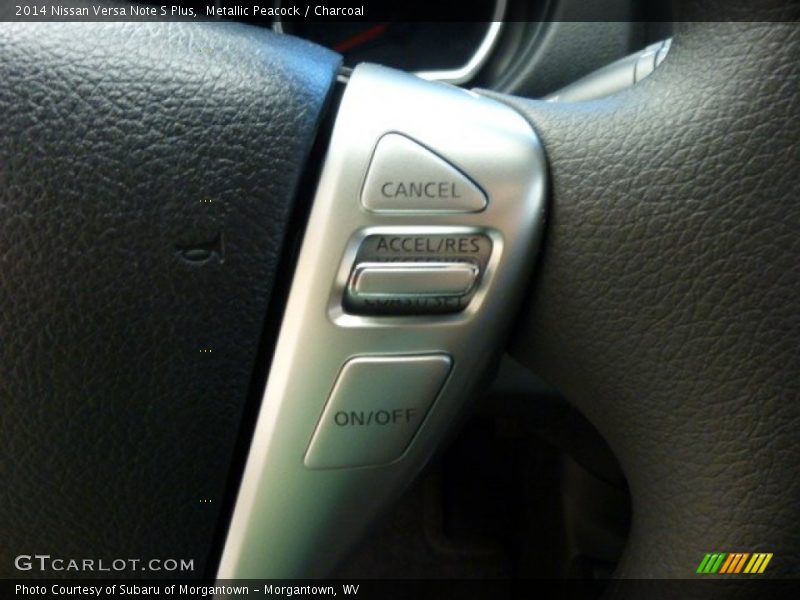 Metallic Peacock / Charcoal 2014 Nissan Versa Note S Plus