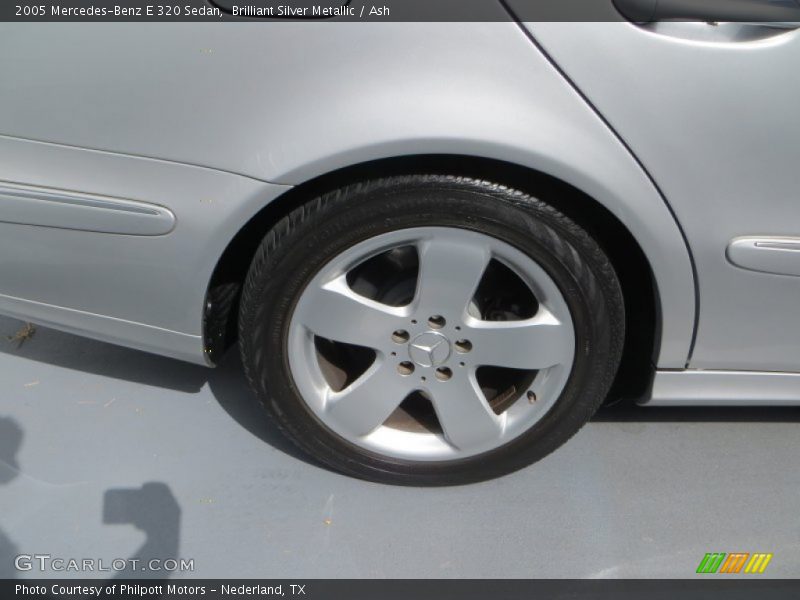 Brilliant Silver Metallic / Ash 2005 Mercedes-Benz E 320 Sedan