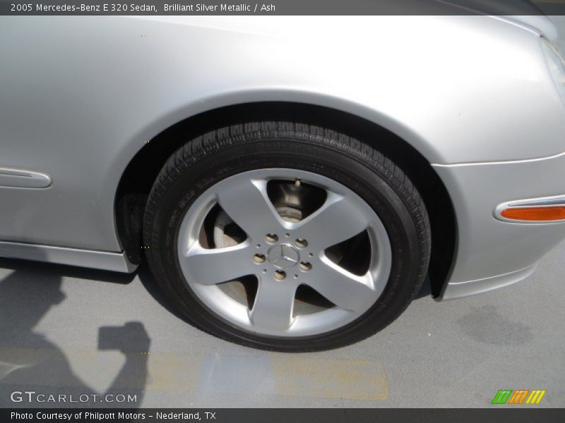 Brilliant Silver Metallic / Ash 2005 Mercedes-Benz E 320 Sedan