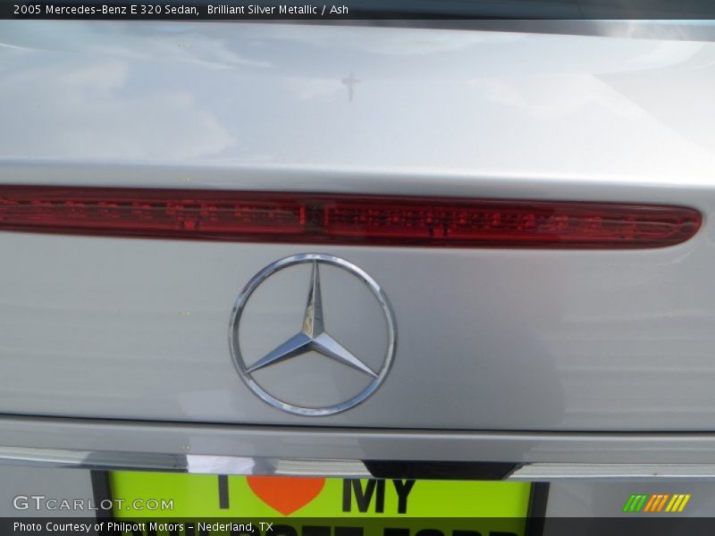 Brilliant Silver Metallic / Ash 2005 Mercedes-Benz E 320 Sedan
