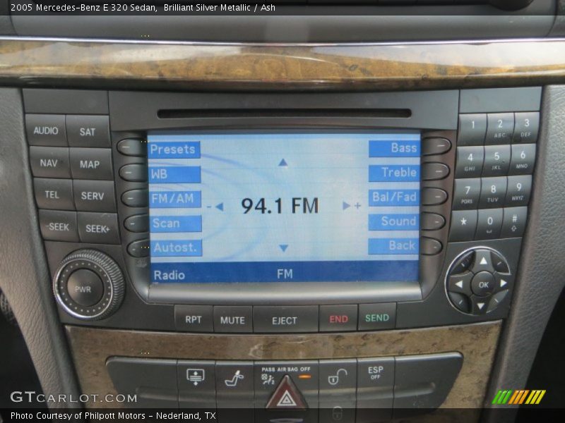 Brilliant Silver Metallic / Ash 2005 Mercedes-Benz E 320 Sedan