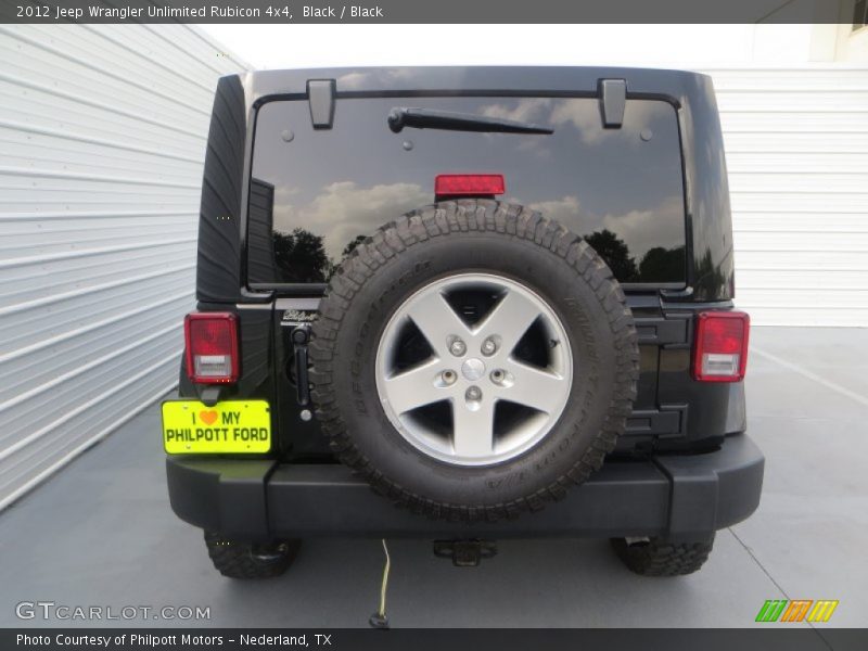 Black / Black 2012 Jeep Wrangler Unlimited Rubicon 4x4