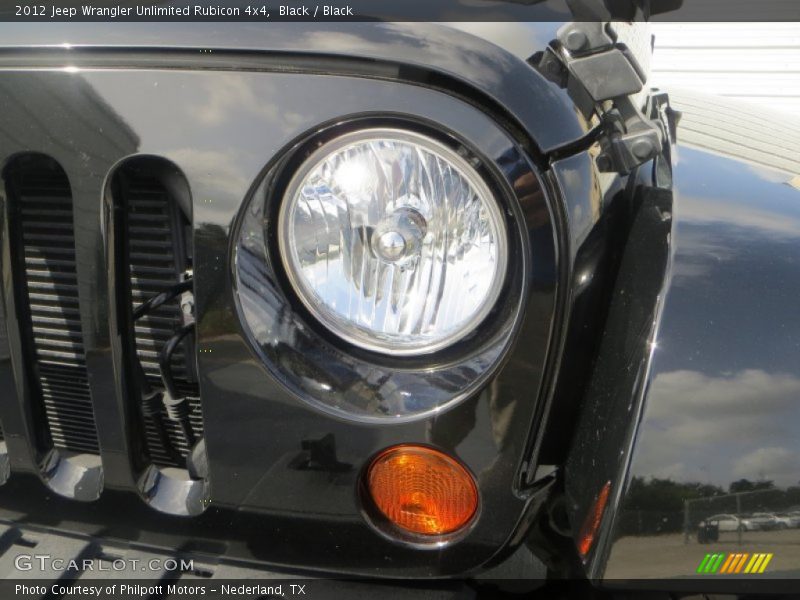 Black / Black 2012 Jeep Wrangler Unlimited Rubicon 4x4