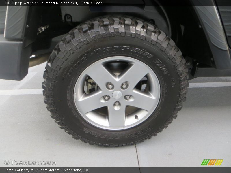Black / Black 2012 Jeep Wrangler Unlimited Rubicon 4x4