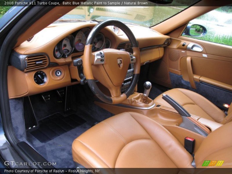 Natural Brown Interior - 2008 911 Turbo Coupe 