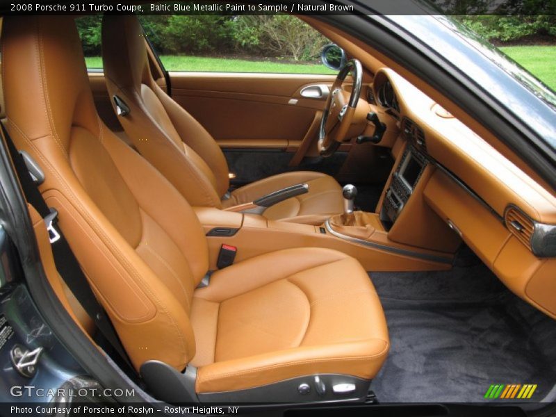 Front Seat of 2008 911 Turbo Coupe