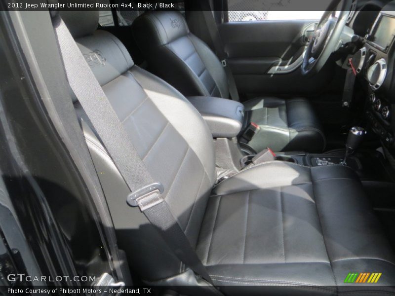 Black / Black 2012 Jeep Wrangler Unlimited Rubicon 4x4