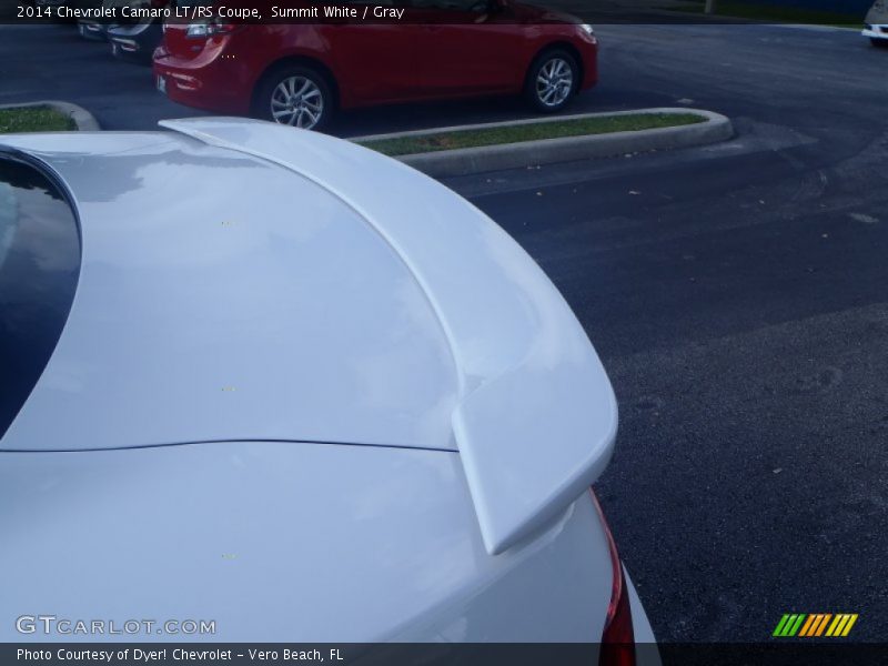 Summit White / Gray 2014 Chevrolet Camaro LT/RS Coupe