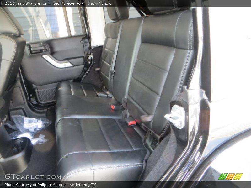Black / Black 2012 Jeep Wrangler Unlimited Rubicon 4x4