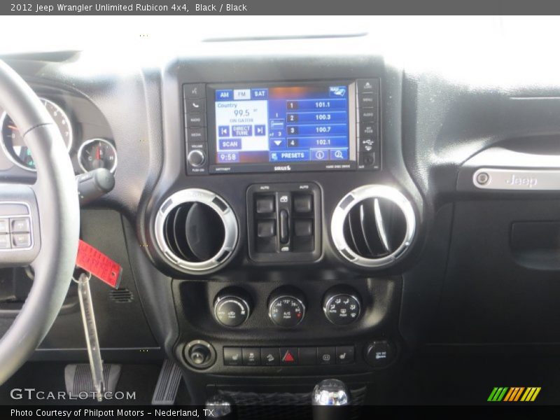 Black / Black 2012 Jeep Wrangler Unlimited Rubicon 4x4