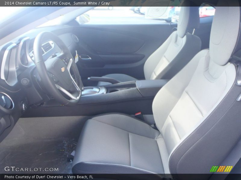 Front Seat of 2014 Camaro LT/RS Coupe